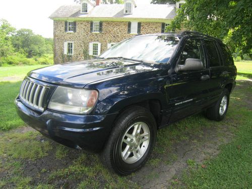 No reserve 2004 jeep grand cherokee special edition suv 4-door 4.7l 4wd