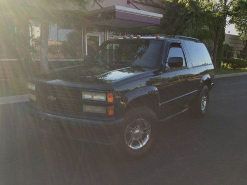 1992 Chevrolet Blazer Silverado K1500 2DR Sport Utility 2-Door 5.7L V8 BLK / RED, US $4,900.00, image 6