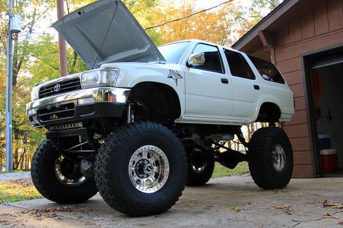 1992 toyota 4runner 383 sbc 100+ pics dana 60/70 modified rock crawler mud truck