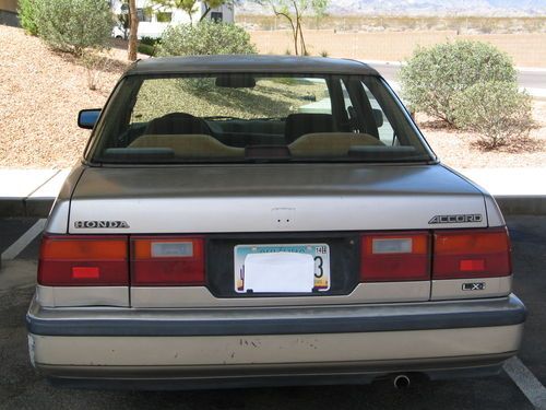 1989 honda accord lxi 4dsd