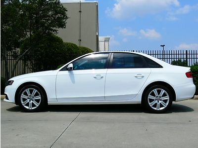 2010 a4 2.0t premium 1tx owner clean carfax heated seats cd sirius moon roof