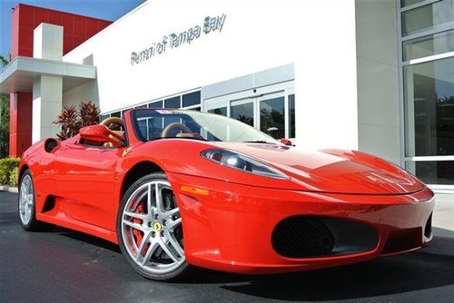 08 ferrari f430 f1 spider - daytonas - scuderia shields - carbon fiber - 7k mile