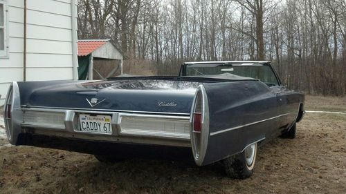 1967 Cadillac Deville Convertible Clean California Car, image 10