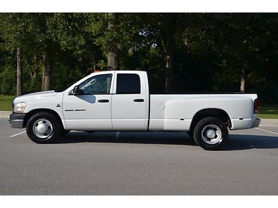 2006 dodge ram 3500 quad cab dually 5.9l cummins diesel one-owner clean carfax