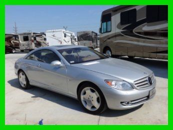2007 cl600 used turbo 5.5l v12 36v automatic rwd coupe premium