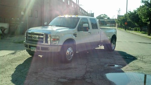 2008 ford f-450 super duty king ranch crew cab pickup 4-door 6.4l