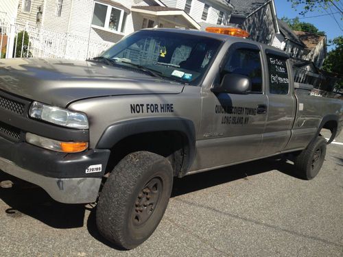 2001 chevy 2500 4x4 wrecker/tow truck repo towtruck chevrolet chase truck chaser