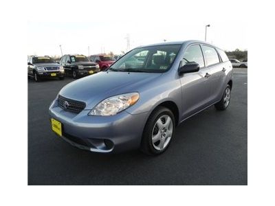 2007 toyota matrix xr, 34 mpg, compact, hatch, 1.8l, bucket seats,v4