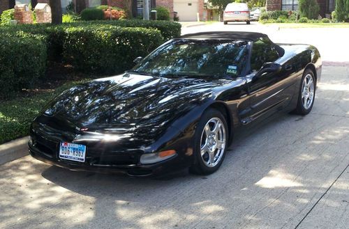 1999 chevrolet corvette 6 speed convertible 2-door 5.7l