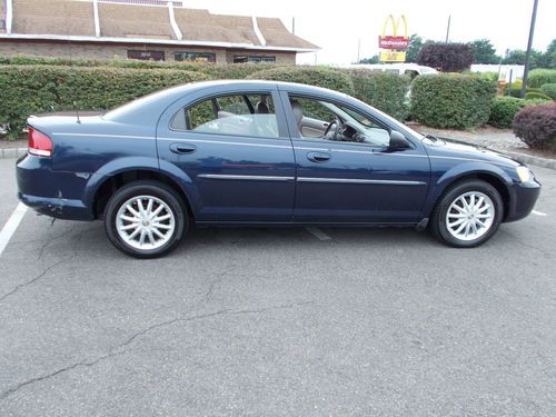 2002 sebring lxi, 4 door, senior owned, low miles, needs engine