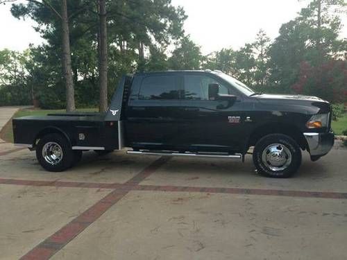 2010 dodge dually diesel flatbed 4x4