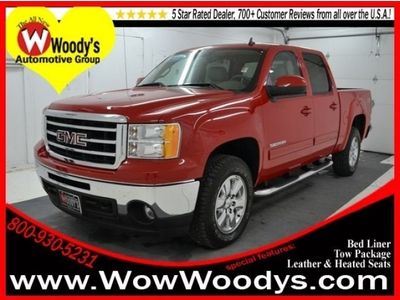 V8 leather &amp; heated seats tow package running boards used cars near kansas city