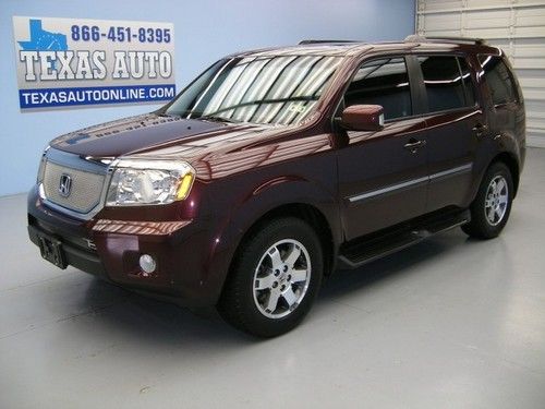 We finance!!!  2011 honda pilot touring 4x4 roof nav tv heated seats texas auto