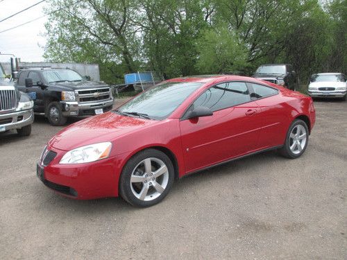 2006 pontiac g6 gtp!!! red coupe, 3.9 liter v6, moonroof, auto, beautiful car!!!