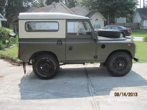 Landrover series iii 88,  1981  metal top