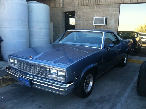 1985 chevrolet el camino conquista standard cab pickup 2-door 5.0l