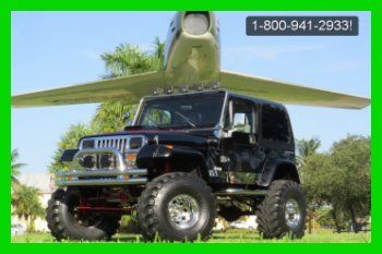 1990 jeep wrangler 4x4 custom lots $$ spent lifted no reserve must see 82k orig