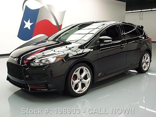 2013 ford focus st 6 spd sunroof nav recaro xenons 15k texas direct auto