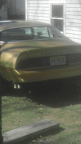 1978 pontiac trans am y88 w72 ws6 4-speed