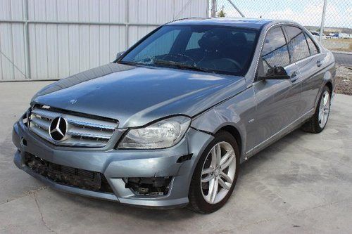 2012 mercedes-benz c250 damaged salvage runs! loaded only 18k miles wont last!!