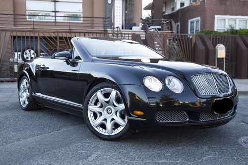 2008 bentley continental gtc convertible 2-door 6.0l