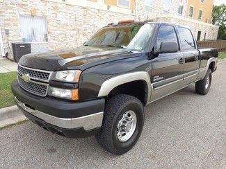 2005 2500hd 4x4 crew cab lt 6.6l duramax turbo diesel allison auto bose 1 owner