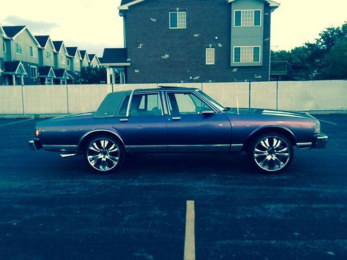 1989 Chevrolet Caprice Classic LS Brougham Chamelion paint Fiberglass dash, image 8