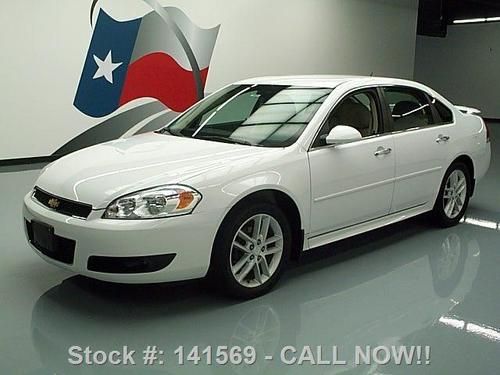 2012 chevy impala ltz 3.6l v6 htd leather spoiler 50k texas direct auto