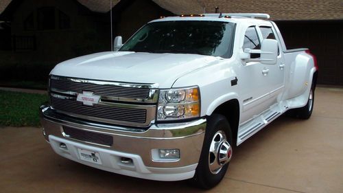 2011 Chevy Western Hauler 3500 HD Silverado LTZ NAV Loaded DVD 1 Owner Leather, US $44,500.00, image 3