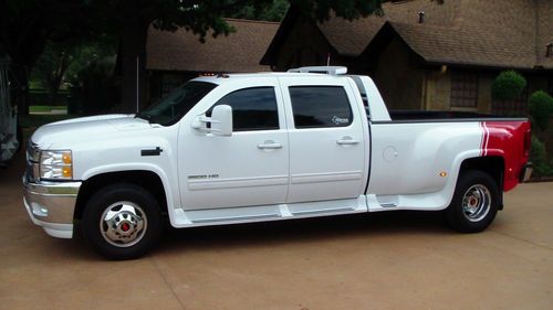 2011 Chevy Western Hauler 3500 HD Silverado LTZ NAV Loaded DVD 1 Owner Leather, US $44,500.00, image 5