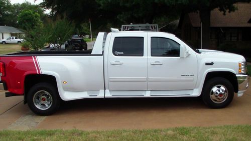 2011 Chevy Western Hauler 3500 HD Silverado LTZ NAV Loaded DVD 1 Owner Leather, US $44,500.00, image 13