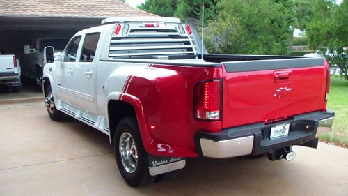 2011 Chevy Western Hauler 3500 HD Silverado LTZ NAV Loaded DVD 1 Owner Leather, US $44,500.00, image 14