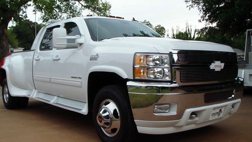 2011 Chevy Western Hauler 3500 HD Silverado LTZ NAV Loaded DVD 1 Owner Leather, US $44,500.00, image 22