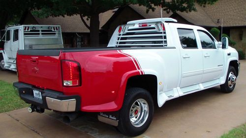 2011 Chevy Western Hauler 3500 HD Silverado LTZ NAV Loaded DVD 1 Owner Leather, US $44,500.00, image 24