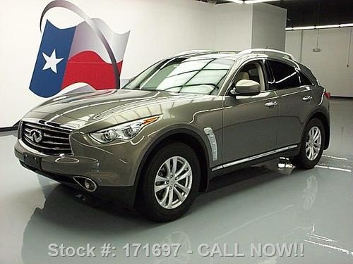 2013 infiniti fx37 sunroof nav rear cam htd leather 19k texas direct auto