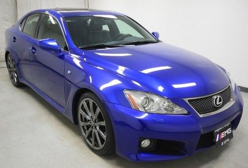 Finance available blue lexus is f 5.0l v8 auto sunroof navigation  miles 49k