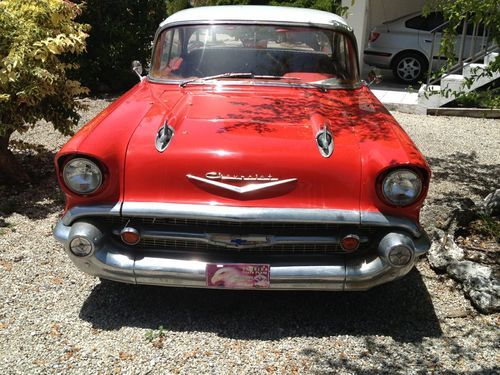 1957 4-door chevrolet belaire (1 owner)