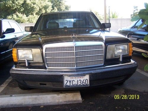 1991 mercedes 560sel ! no reserve !