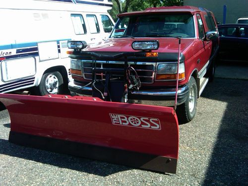 F-150 ford with boss rt3 smart switch plow system