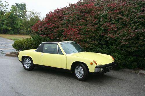 1973 porsche 914, clean, 70400 orig miles, 1.7l 5 spd, all complete, super cool!