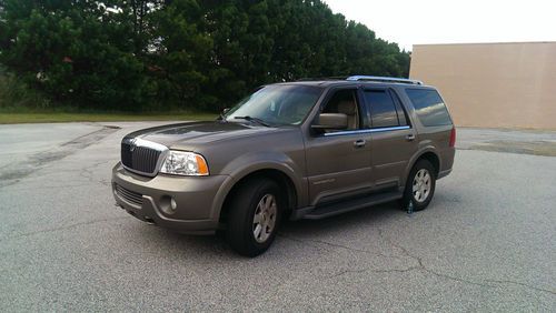 2003 lincoln navigator 5.4 liter 4 wheel drive navigation power everything