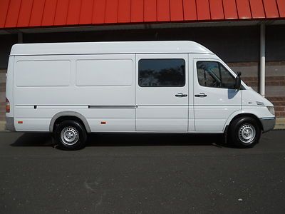 2004 dodge sprinter t/ diesel cargo 2500 158" wb extended super h/top only 73k!