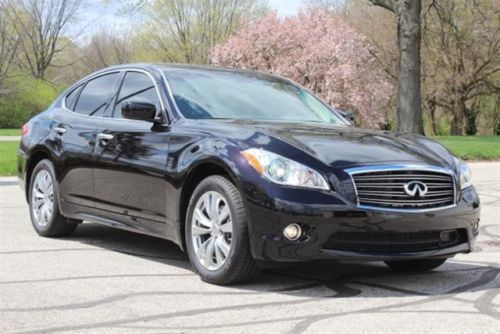 2012 infiniti m37x premium &amp; technology pkg nav bose awd 1-owner off lease