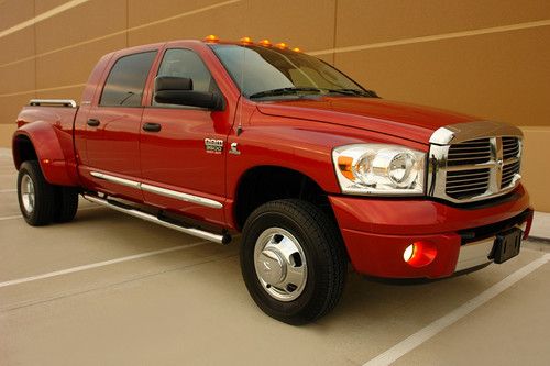 07  dodge ram 3500 laramie mega cab legendary 5.9l diesel drw 4wd 43k milles !!!