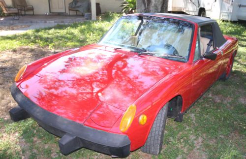1974 porsche 914 coupe 2-door with coveted 2.0 engine-restored