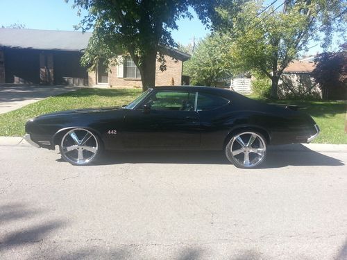 Black 1972 olds 442 - orig 455 v8/63k original miles! we take offers