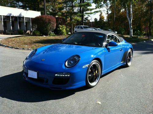 2011 porsche 911 speedster convertible limited edition #58 of 356