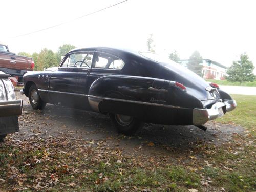 1949 buick 2 door dyna flow super ** barn find **