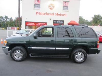 2003 gmc yukon slt leather moonroof super clean 3 rows super clean we finance