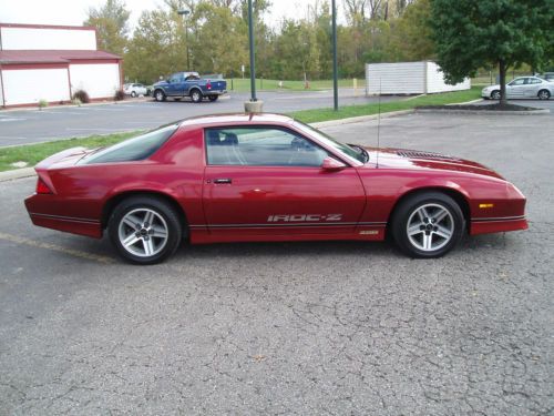 1987 chevrolet camaro z28 iroc-z coupe 2-door 5.0l